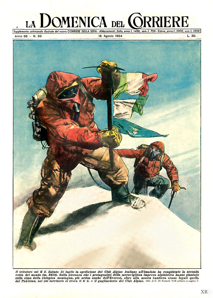 1954-Les Italiens sur le K2 !